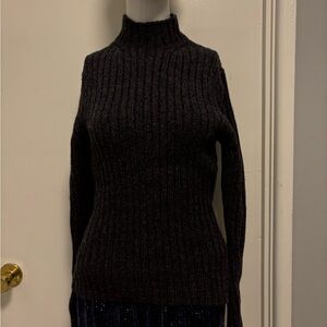Brooks Brothers Charcoal Turtleneck Sweater